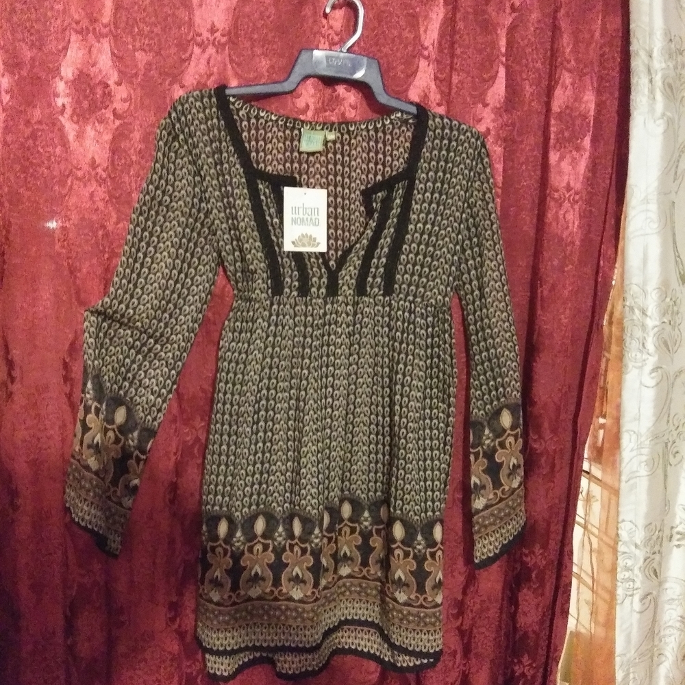 Hippie baby doll dress